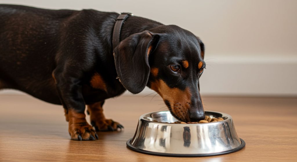 Alimentación adecuada para perros salchicha Dachshund