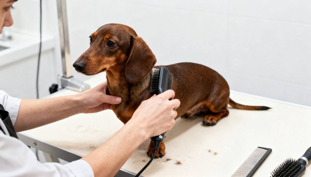 Aseo y limpieza del perro salchicha Dachshund